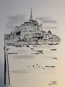 Voir le détail de cette oeuvre: Le Mont Saint Michel