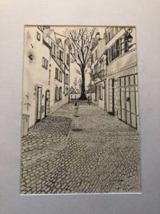 Voir le détail de cette oeuvre: Balade dans une ruelle