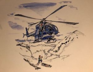 Voir le détail de cette oeuvre: EC 145 Gendarmerie