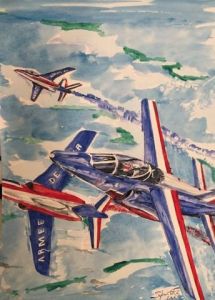 Voir le détail de cette oeuvre: Patrouille acrobatique de France