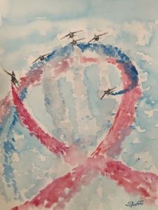 Voir le détail de cette oeuvre: Patrouille de FRANCE